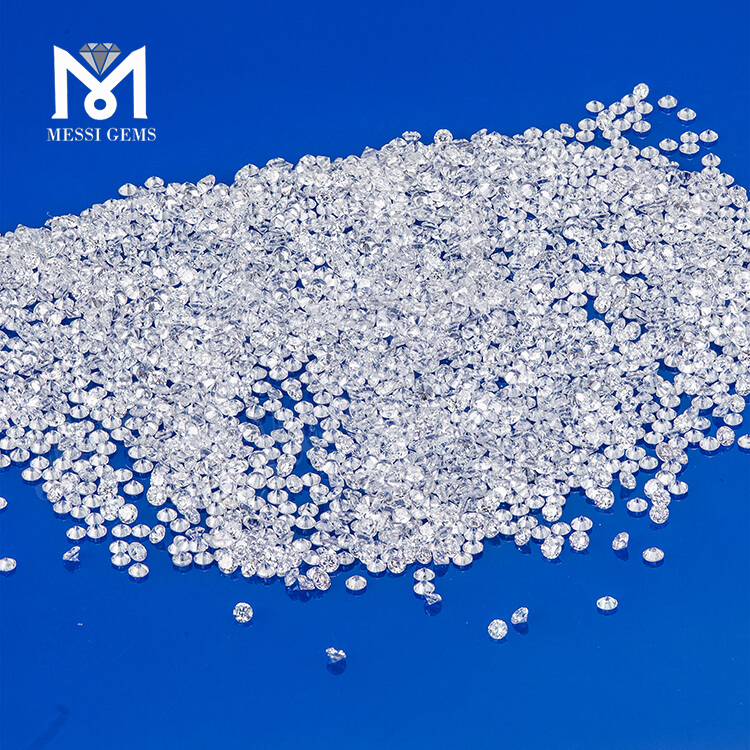 0,7 mm -1,0 mm Cor G VS - SI Diamante branco sintético Preço por quilate CVD HPHT Diamante corpo a corpo cultivado em laboratório