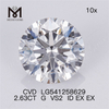 2,63CT G VS2 redondo vs diamante de laboratório solto 2ct diamante de laboratório solto IGI