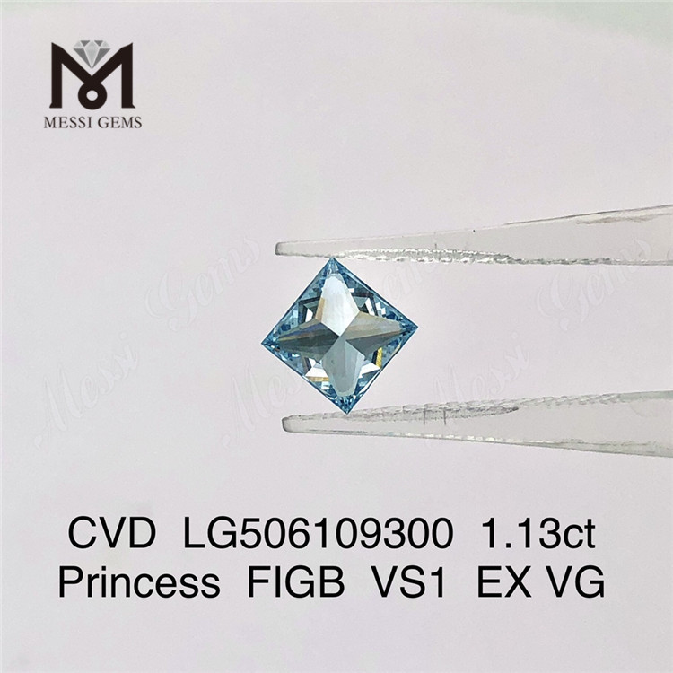 1,13 quilates Princess FIGB VS1 EX VG diamante cultivado em laboratório CVD LG506109300