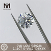 Diamante cultivado em laboratório IDEAL Cvd LG597359288 de 2.11CT D VVS2 