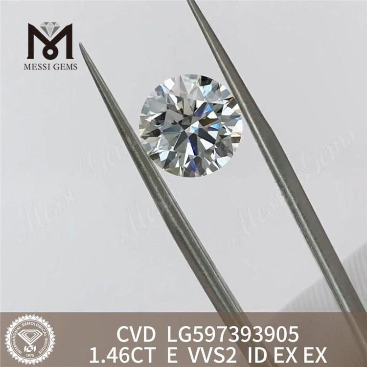 1.46CT E VVS2 ID EX EX diamante cvd cultivado em laboratório para designs impressionantes LG597393905 