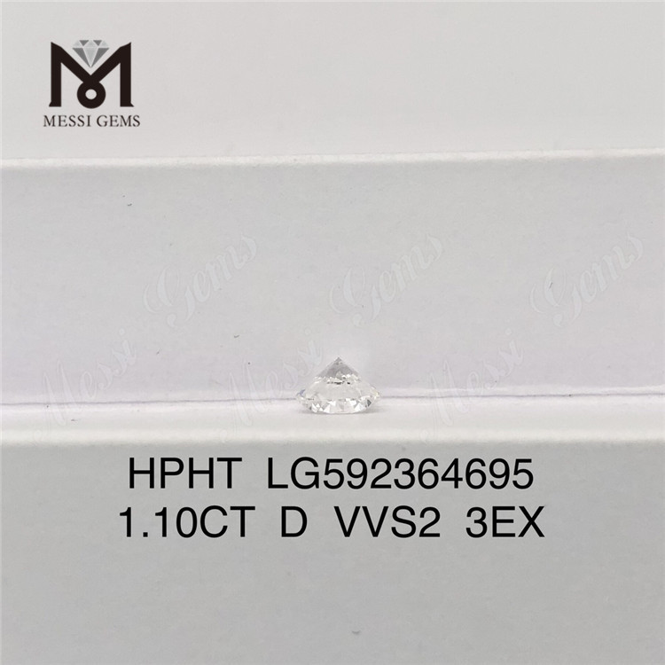 Fornecedores de diamantes hthp 1.10CT D VVS2 3EX HPHT LG592364695 