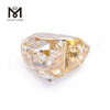9 * 9mm Coração solto moissanite diamante M-Amarelo fabricante de pedra moissanite