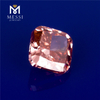 Diamante hpht sintético 2 quilates almofada rosa cultivado em laboratório preço de diamante cvd
