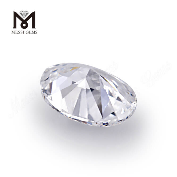 OVAL D VS2 excelente corte 0,415 quilates preço do diamante sintético por quilate