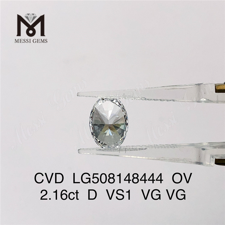 2.16CT D vs diamante de laboratório ov preço de fábrica de diamante de laboratório cvd