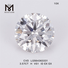 3.57CT H VS1 ID EX EX diamante de laboratório CVD LG564363331