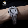 Relógios masculinos relógios mecânicos automáticos fashion moissanite cz watch