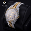 Moissanite relógio de diamantes relógios suíços masculinos de negócios esportivos para marido
