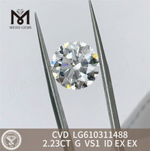 2.23CT G VS1 diamante personalizado CVD丨Messigems LG610311488