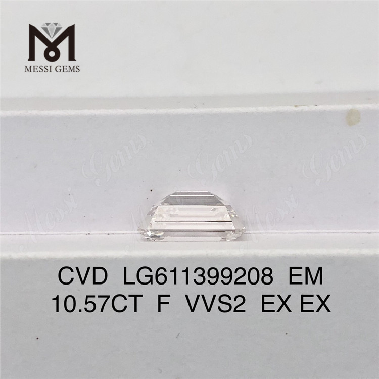 10.57CT EM F VVS2 CVD feito em diamante de laboratório LG611399208丨Messigems \t