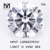 Diamantes 1.05CT D VVS2 3EX HPHT para venda HPHT LG593376741