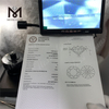 1.01CT D VS1 CVD diamante de luxo cultivado em laboratório丨Messigems LG607342311 