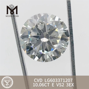 10.06CT E VS2 3EX Novo Laboratório Criado Diamantes丨Messigems CVD LG603371207